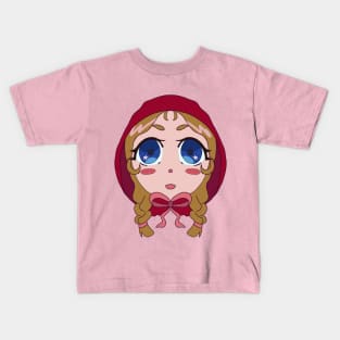 little red riding hood anime Kids T-Shirt